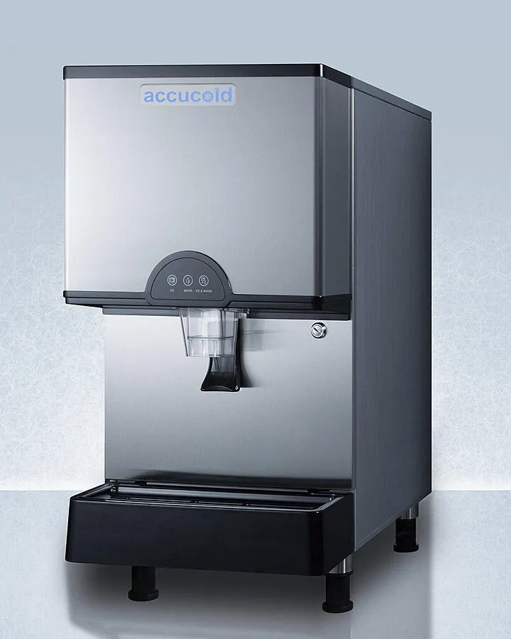 Summit AIWD282 Commercially Listed Countertop Ice And Water Dispenser With 282 Lb. Ice Production Capacity