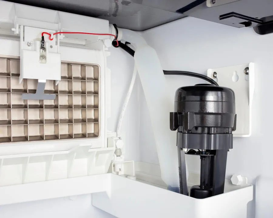 Summit BIM100ADA Commercially Listed Ada Height Clear Icemaker With 100 Lb. Ice Production Capacity For Built-In Or Freestanding Use