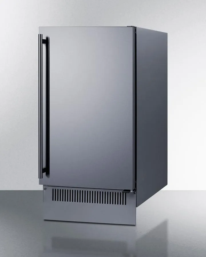 Summit BIM182 18 Wide Clear Icemaker