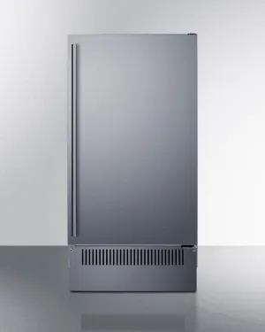 Summit BIM182 18 Wide Clear Icemaker