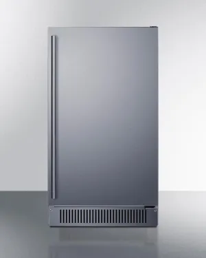 Summit BIM182ADA 18 Wide Clear Icemaker. Ada Compliant