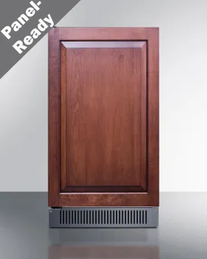 Summit BIM182ADAIFLHD 18 Wide Clear Icemaker. Ada Compliant (Panel Not Included)