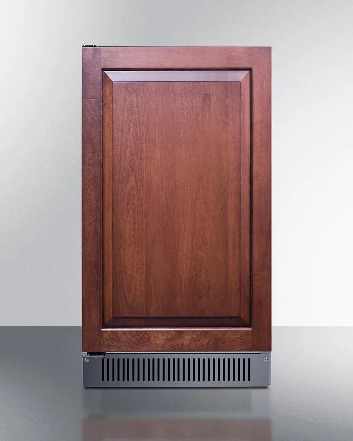 Summit BIM182ADAIFLHD 18 Wide Clear Icemaker. Ada Compliant (Panel Not Included)