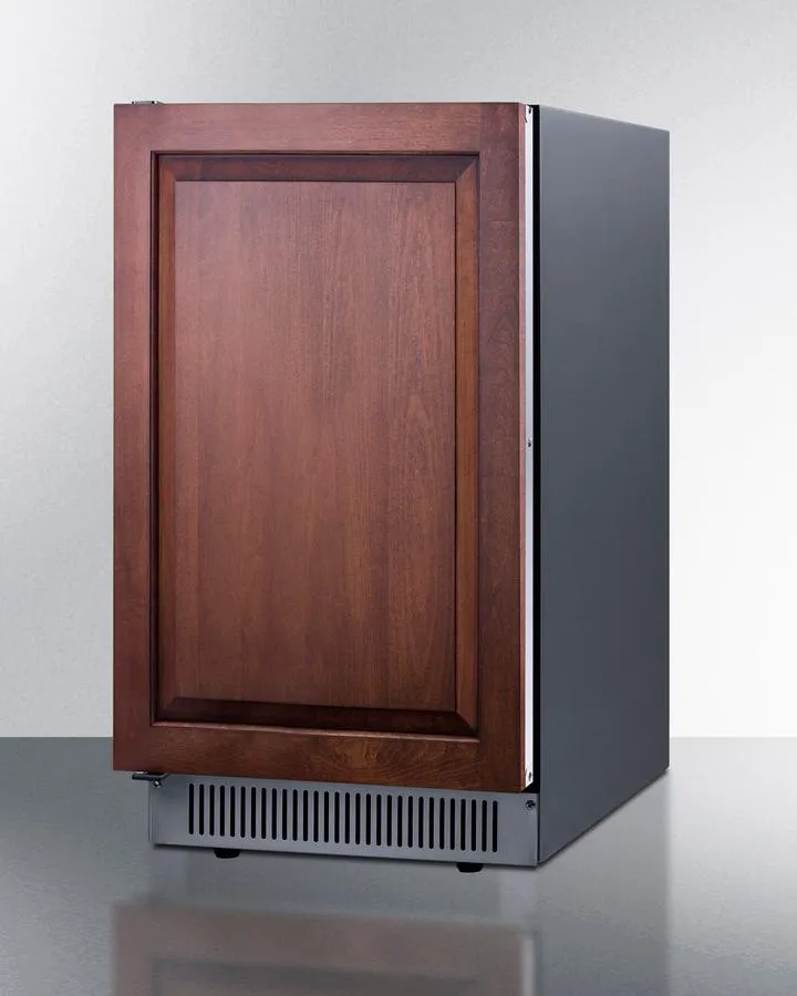 Summit BIM182ADAIFLHD 18 Wide Clear Icemaker. Ada Compliant (Panel Not Included)