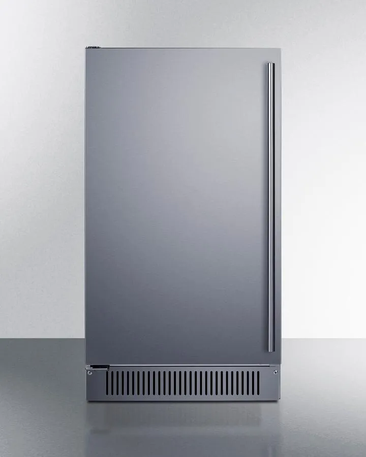 Summit BIM182ADALHD 18 Wide Clear Icemaker. Ada Compliant