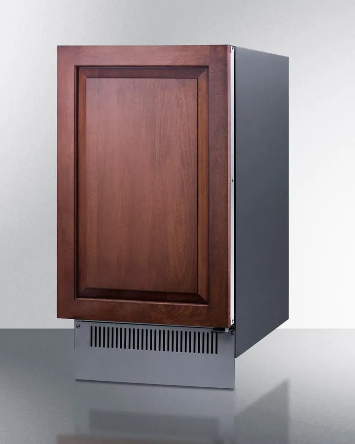 Summit BIM182IF 18 Wide Clear Icemaker (Panel Not Included)