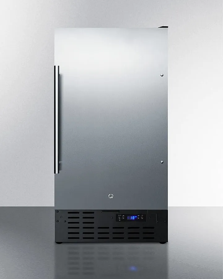 Summit BIM18SS 18 8 Lb. Drain-Free Icemaker