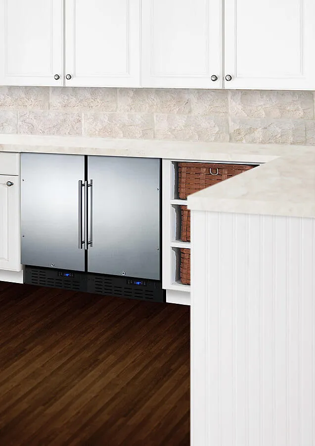 Summit BIM18SSADA 18 8 Lb. Drain-Free Icemaker. Ada Compliant