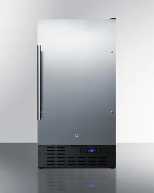 Summit BIM18SSADA 18 8 Lb. Drain-Free Icemaker. Ada Compliant
