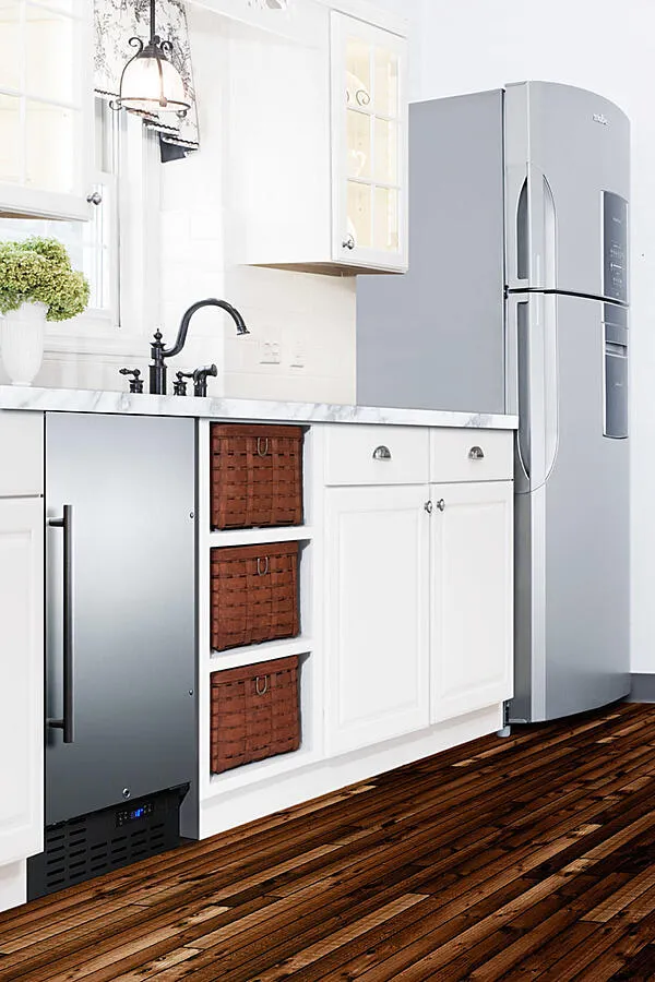 Summit BIM18SSADA 18 8 Lb. Drain-Free Icemaker. Ada Compliant
