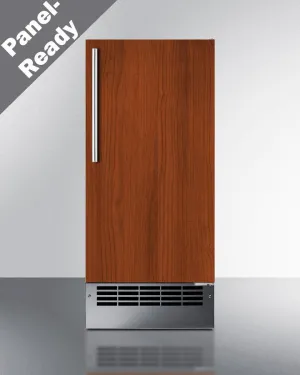 Summit BIM26H34IF 15 Wide 25 Lb. Drain-Free Icemaker (Panel Not Included)