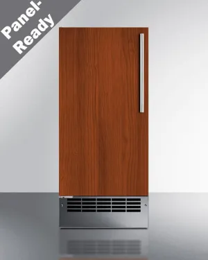 Summit BIM26H34IFLHD 15 Wide 25 Lb. Drain-Free Icemaker (Panel Not Included)