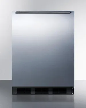 Summit CT663BKBISSHHADA 24 Wide Built-In Refrigerator-Freezer. Ada Compliant