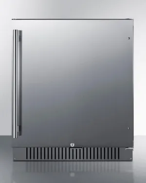 Summit FF27BSSADA 27 Wide Built-In All-Refrigerator. Ada Compliant