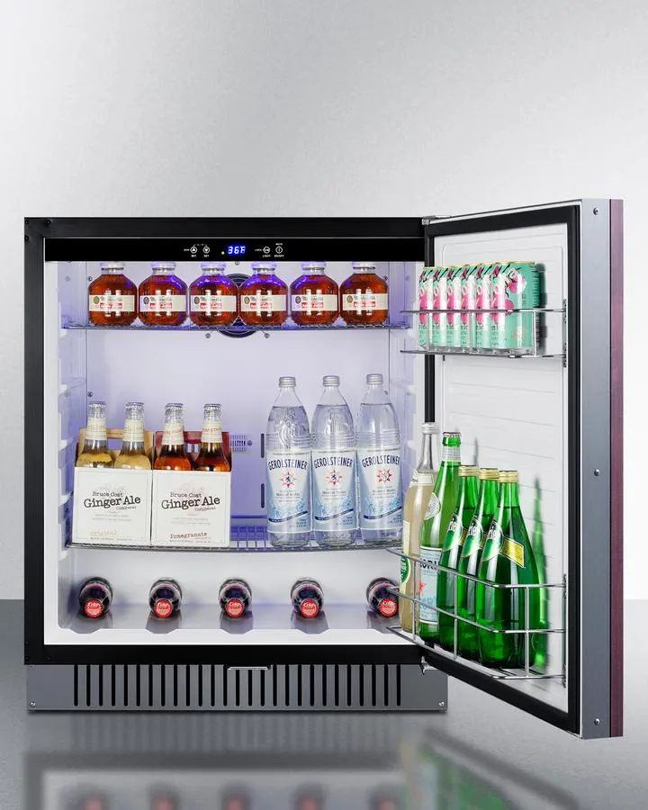 Summit FF27BSSADAIFLHD 27 Wide Built-In All-Refrigerator. Ada Compliant (Panel Not Included)