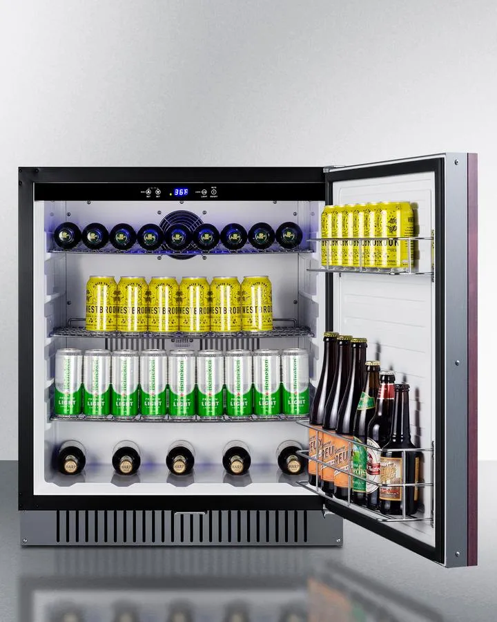 Summit FF27BSSADAIFLHD 27 Wide Built-In All-Refrigerator. Ada Compliant (Panel Not Included)