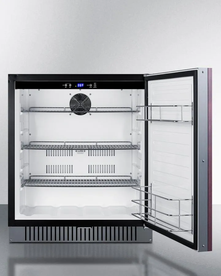 Summit FF27BSSADAIFLHD 27 Wide Built-In All-Refrigerator. Ada Compliant (Panel Not Included)