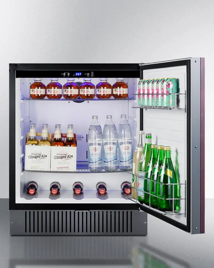 Summit FF27BSSIF 27 Wide Built-In All-Refrigerator (Panel Not Included)