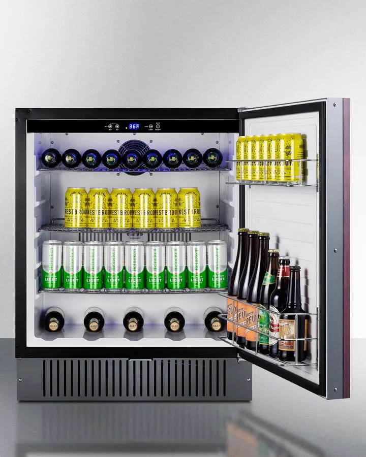 Summit FF27BSSIF 27 Wide Built-In All-Refrigerator (Panel Not Included)
