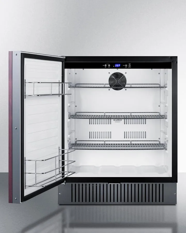 Summit FF27BSSIFLHD 27 Wide Built-In All-Refrigerator (Panel Not Included)