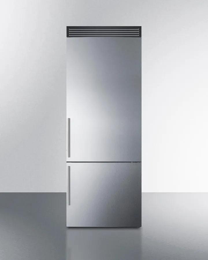 Summit FFBF279SSXH72 28 Wide Bottom Freezer Refrigerator