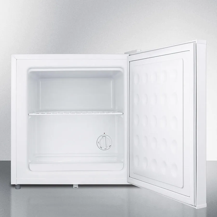 Summit FS24LMC Countertop Momcube All-Freezer For Storage Of Breast Milk. Manual Defrost With Lock