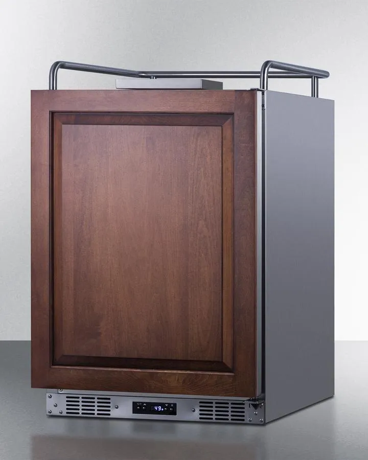 Summit SBC682NKPNR 24 Wide Built-In Kegerator (Panel Not Included)