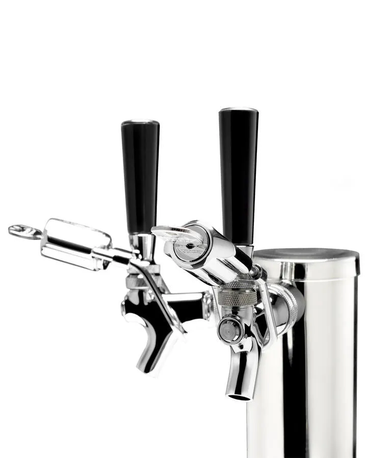 Summit SBC695OSTWINTL 24 Wide Built-In Outdoor Kegerator With Taplocks