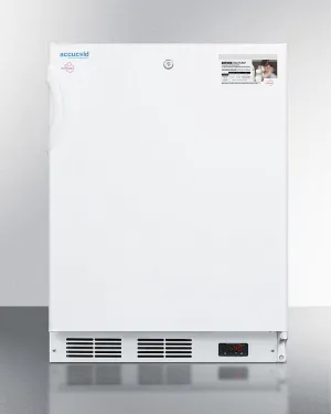 Summit VT65MLBIMCADA Ada Compliant Momcube All-Freezer For Storage Of Breast Milk. With Manual Defrost. Front Lock. And Reversible Door