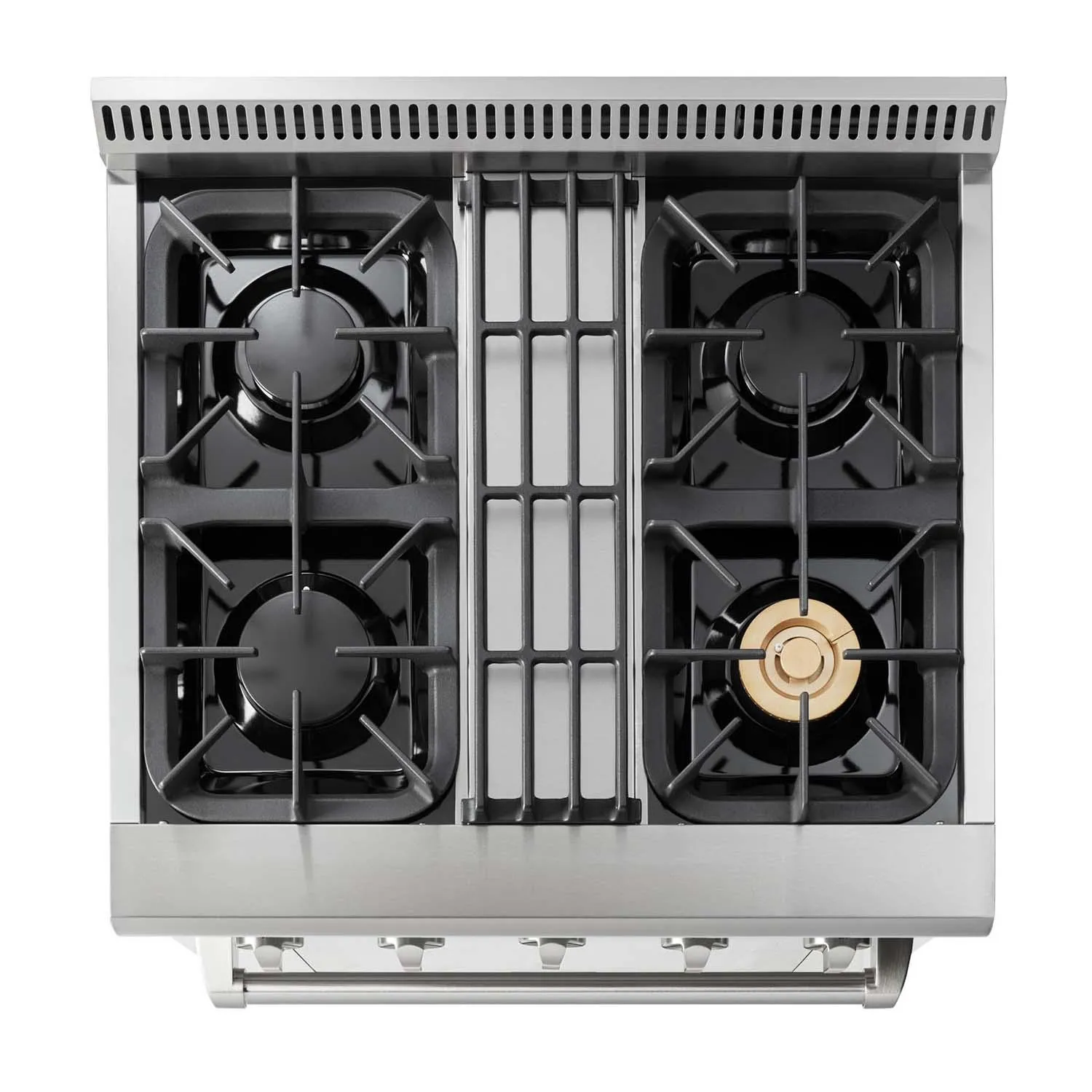 Thor Kitchen HRD3088ULP Professional 30 Inch Dual Fuel Range In Stainless Steel - Liquid Propane