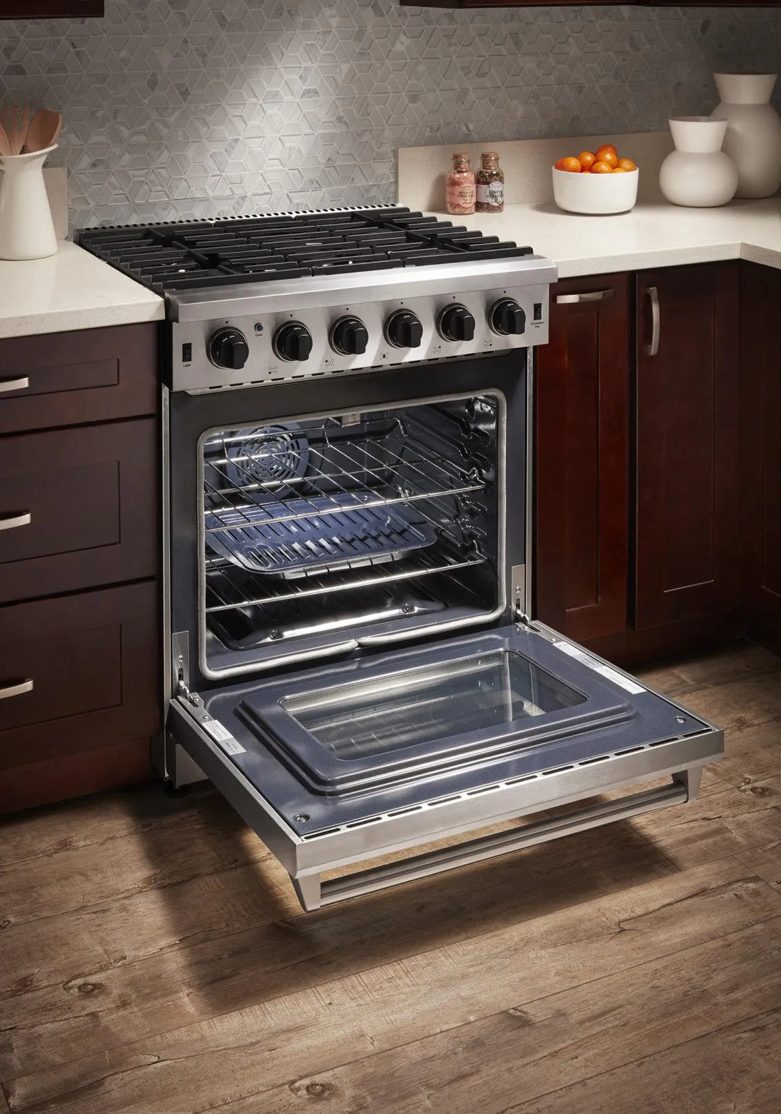 Thor Kitchen LRG3001ULP 30 Inch Gas Range In Stainless Steel - Liquid Propane