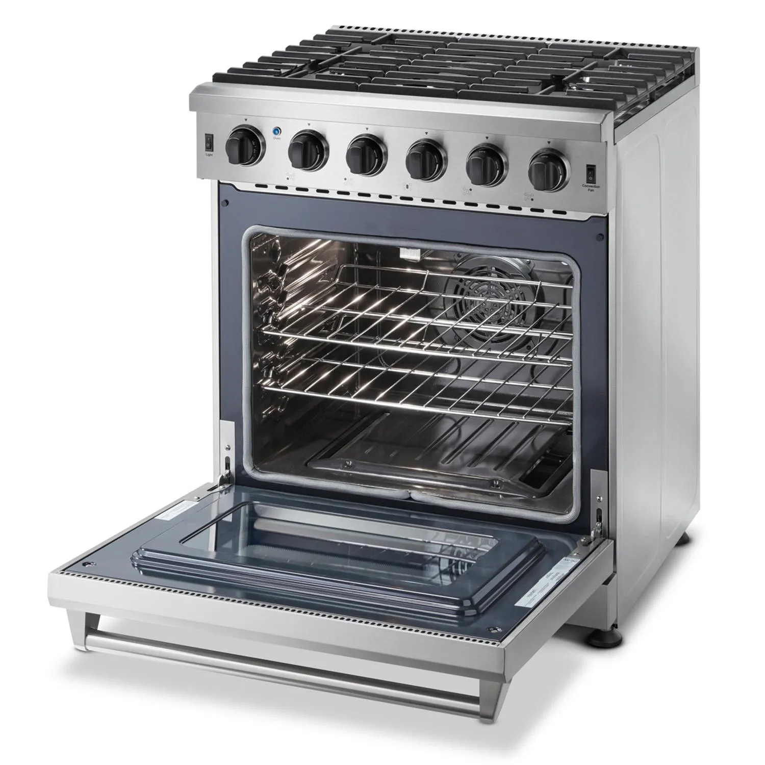 Thor Kitchen LRG3001ULP 30 Inch Gas Range In Stainless Steel - Liquid Propane