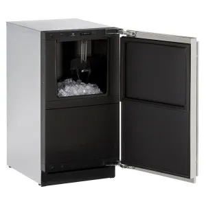 U-Line U3018CLRS40C 3018Clr 18 Clear Ice Machine With Stainless Solid Finish. Yes (115 V/60 Hz Volts /60 Hz Hz)
