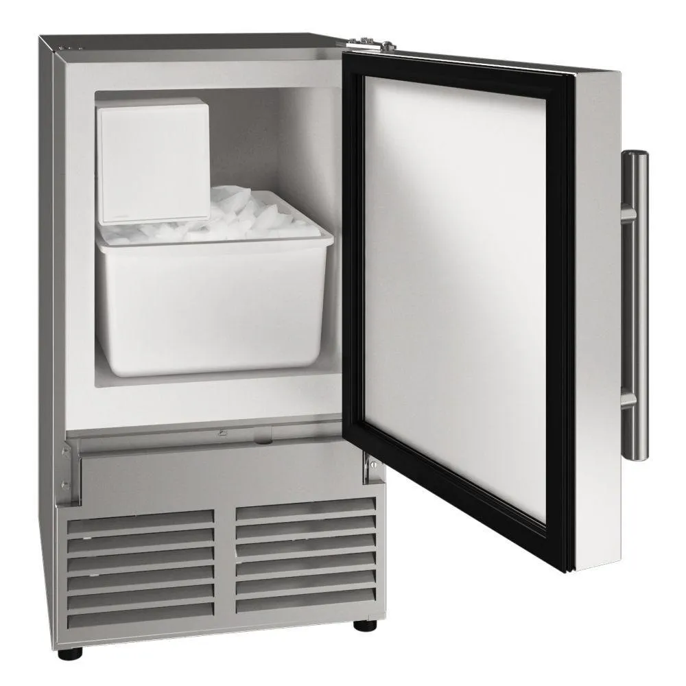 U-Line UACR014SS01A Acr014 14 Crescent Ice Maker With Stainless Solid Finish (115 V/60 Hz Volts /60 Hz Hz)
