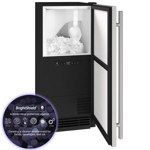 U-Line UHCP115SS81A Hcl115 / Hcp115 15 Clear Ice Machine With Stainless Solid Finish. Yes (115 V/60 Hz Volts /60 Hz Hz)