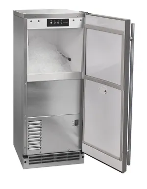 U-Line UONP115SS01C 15 Outdoor Nugget Ice Machine With Stainless Solid Finish (115 V/60 Hz)