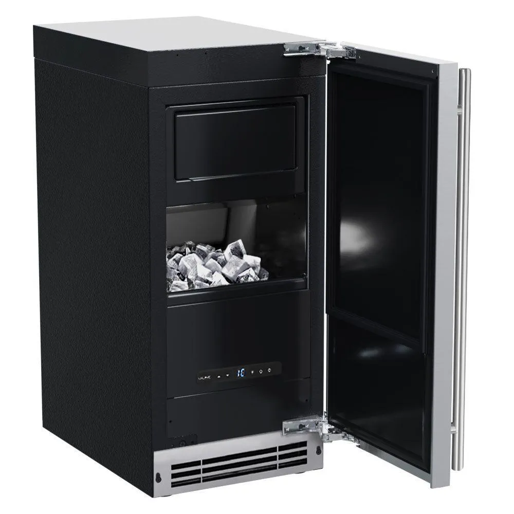 U-Line URCC115SS81A 15 Craft Clear Ice Machine With Stainless Solid Finish (115 V/60 Hz)