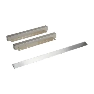 Whirlpool W11170223 Built-In Microwave Trim Kit. Stainless Steel