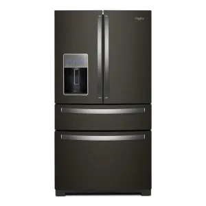 Whirlpool WRMF7736PV 36-Inch Wide 4 Door Refrigerator With Prep And Store Bins - 26 Cu. Ft.