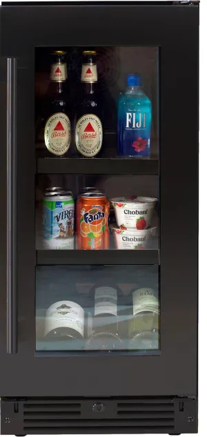 Xo Appliance XOU15BCGBSR Beverage Center 15 Black Stainless Rh
