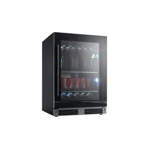 Xo Appliance XOU24BCGBR Beverage Center 24 Black Glass Rh