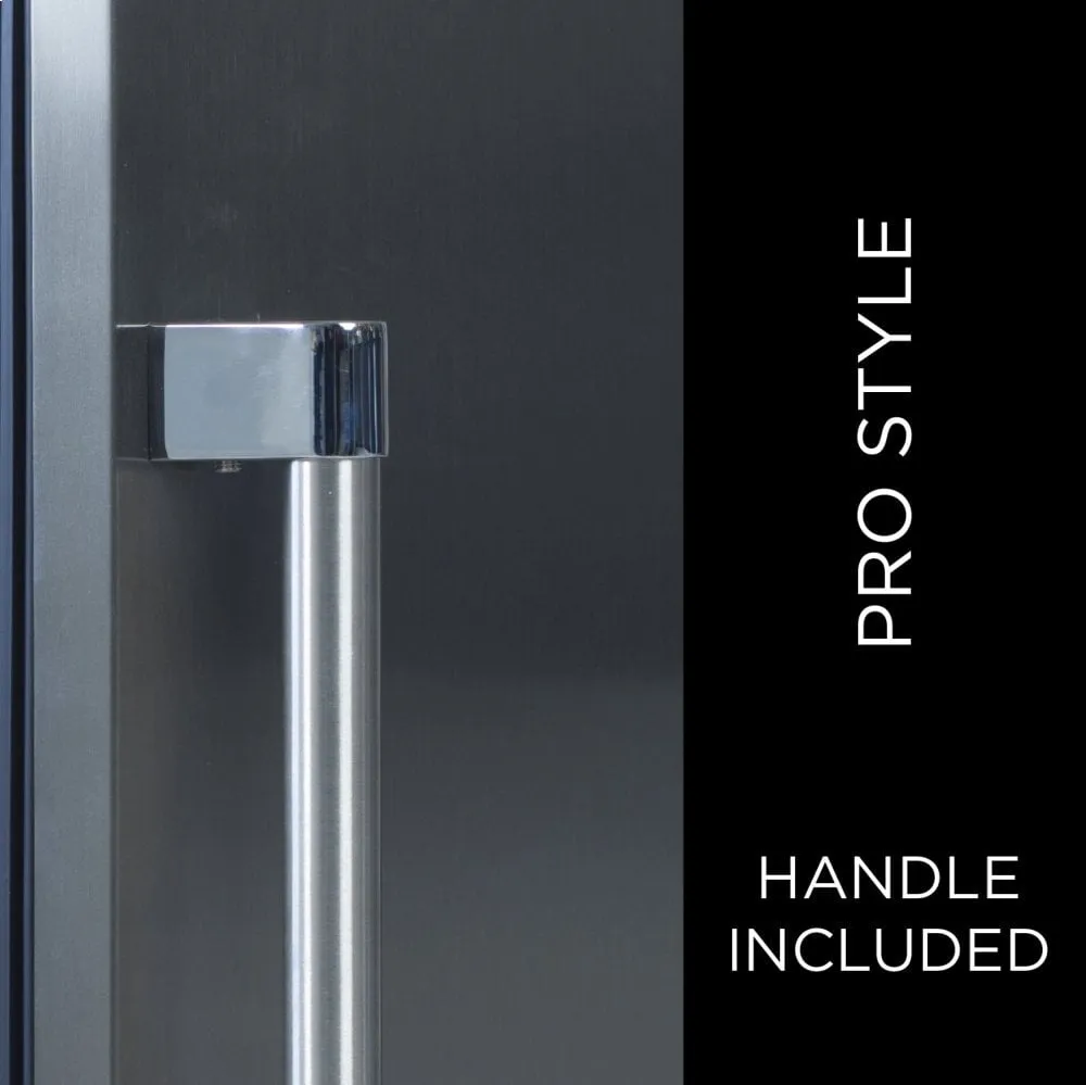 Xo Appliance XOU24BWDDGS 24 In Beverage/Wine Double Door Ss Glass