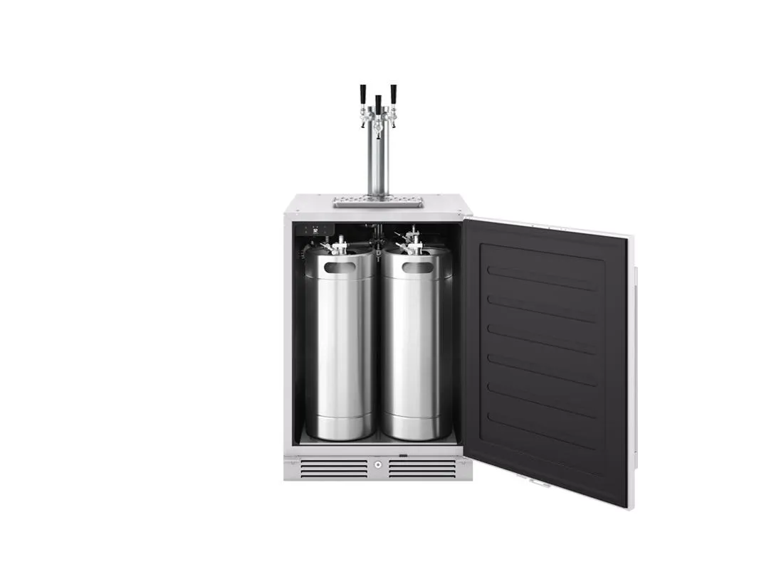 Zephyr PRKB24C01ASOD 24 Outdoor Kegerator & Beverage Cooler