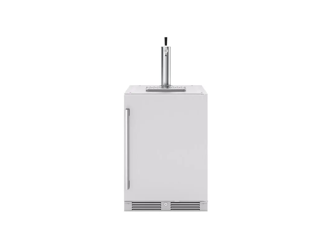 Zephyr PRKB24C01ASOD 24 Outdoor Kegerator & Beverage Cooler