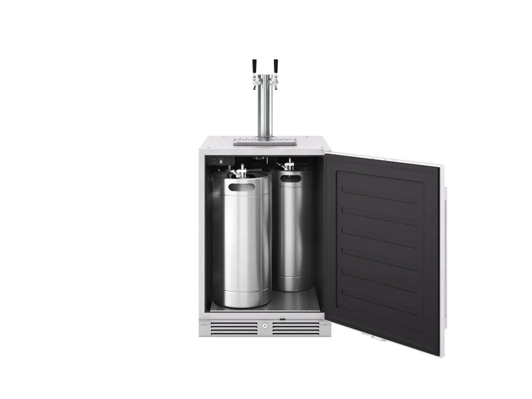Zephyr PRKB24C01ASOD 24 Outdoor Kegerator & Beverage Cooler