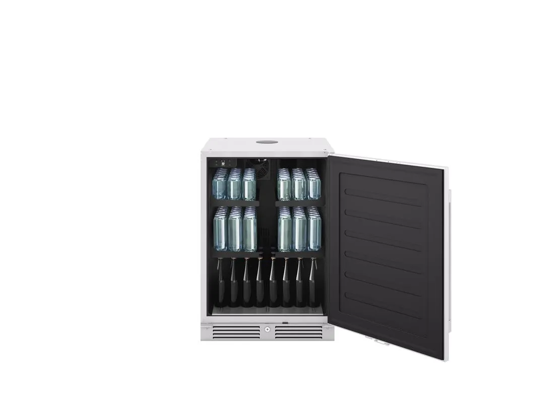 Zephyr PRKB24C01ASOD 24 Outdoor Kegerator & Beverage Cooler